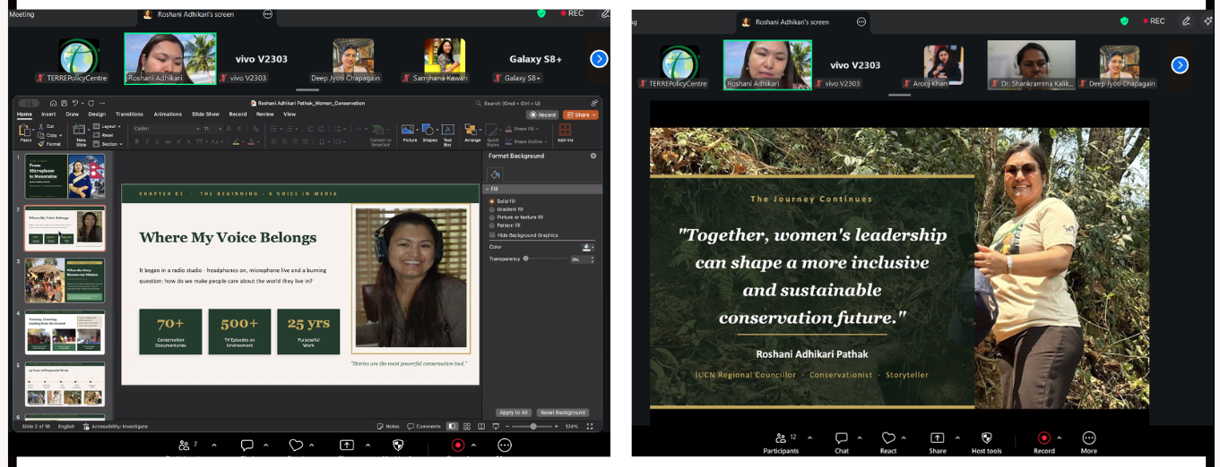 Inspiring Journey Shared at GWNN Meeting by Roshani Adhikari Pathak